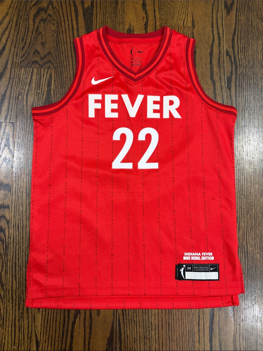 Nike Caitlin Clark Indiana Fever #22 Basketball Jersey